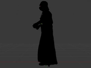 Darth Vader Suit 3D Model