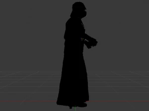 Darth Vader Suit 3D Model