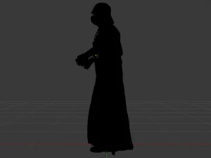 Darth Vader Suit 3D Model