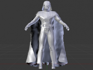 Darth Vader Suit Modèle 3D