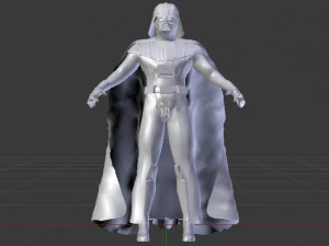 Darth Vader Suit 3D Model