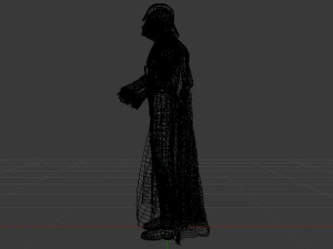 Darth Vader Suit 3D Model