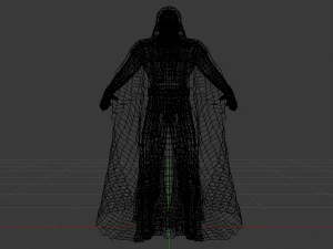 Darth Vader Suit 3D Model