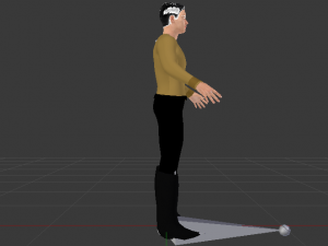 A Man in Uniform 01 Model 3D