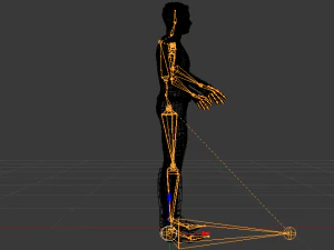 Um Homem de Uniforme 01 Modelo 3D