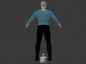 A Man in Uniform 02 3D Model