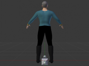 A Man in Uniform 02 3D Model