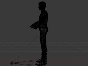 A Man in Uniform 02 3D Model