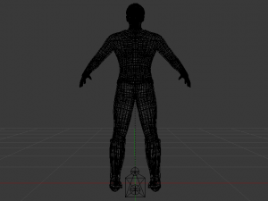 A Man in Uniform 02 3D Model