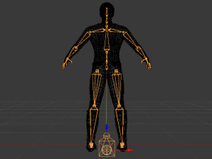 A Man in Uniform 02 3D Model
