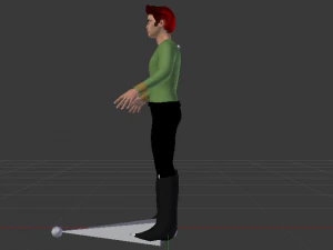 A Man in Uniform 04 3D Model