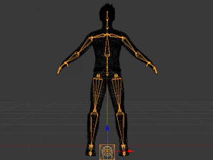 A Man in Uniform 04 3D Model