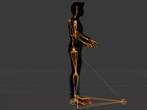 A Man in Uniform 04 3D Model