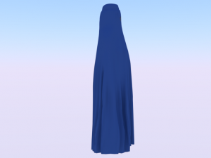 Burqa Suit 3D 모델