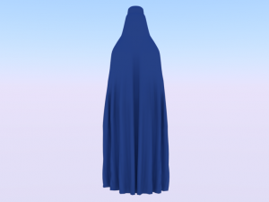 Burqa Suit 3D 모델