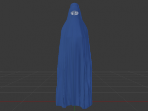 Burqa Suit 3D 모델