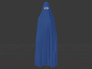 Burqa Suit 3D Model