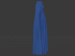 Burqa Suit 3D Model