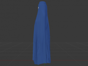 Burqa Suit 3D 모델