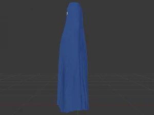 Burqa Suit 3D Model