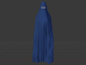 Burqa Suit 3D 모델