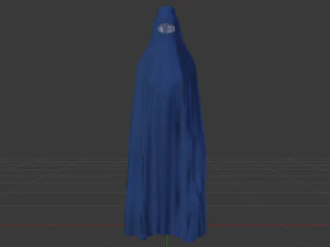 Burqa Suit 3D Model