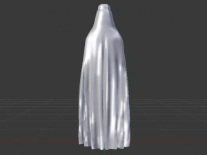 Burqa Suit 3D Model