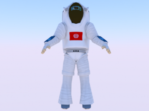 Astronaut Suit 3D Model