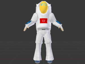 Astronaut Suit 3D Model