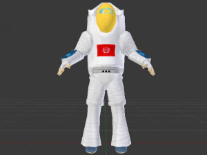 Astronaut Suit 3D Model