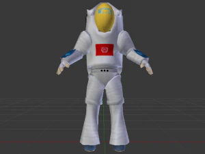 Astronaut Suit 3D Model