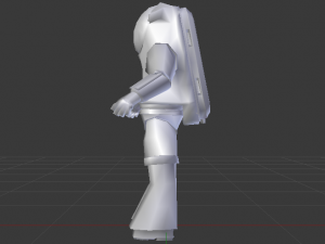 Astronaut Suit 3D Model