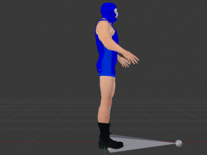 Male Wrestler 01 Modelo 3D