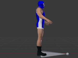 Male Wrestler 01 Modelo 3D