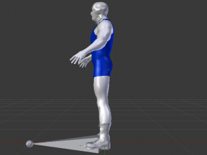 Male Wrestler 01 Modelo 3D