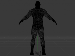 Male Wrestler 01 Modelo 3D