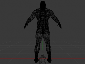 Male Wrestler 01 Modelo 3D