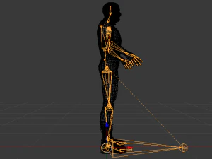 Male Wrestler 01 3D Model