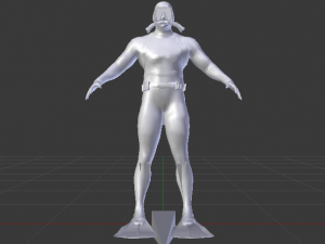 Scuba Diver Modello 3D