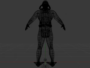 Scuba Diver 3D Model