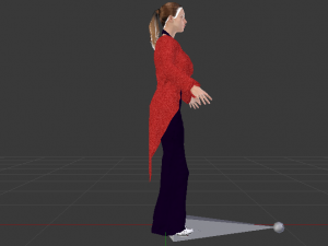 Woman in Casual Clothes 08 3D Модель