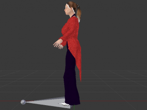 Woman in Casual Clothes 08 3D Модель