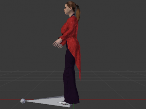 Woman in Casual Clothes 08 3D Модель