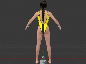 A Woman in a Bikini 012 Modelo 3D