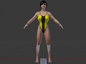 A Woman in a Bikini 012 Modelo 3D