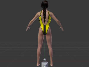 A Woman in a Bikini 012 Modelo 3D