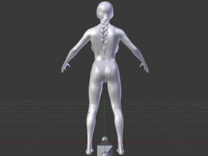 A Woman in a Bikini 012 Modelo 3D