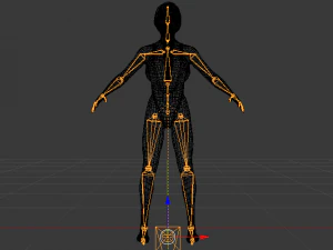 A Woman in a Bikini 012 3D Model