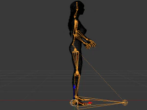 A Woman in a Bikini 012 3D Model