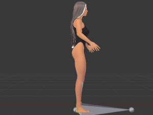 A Woman in a Bikini 013 Modelo 3D